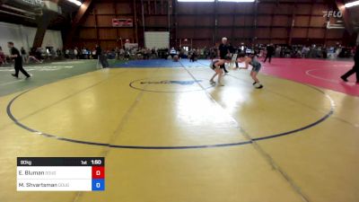 90 kg Rr Rnd 2 - Everett Bluman, Doughboy Wrestling vs Maximillian Shvartsman, Doughboy Wrestling Club