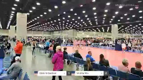 CEVA 16 Cardinal vs VA Elite 16's - 2022 JVA World Challenge presented by Nike - Expo Only