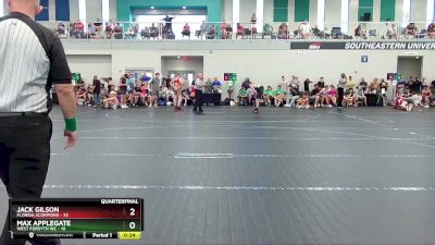 110 lbs Quarterfinals (8 Team) - Max Applegate, West Forsyth WC vs Jack Gilson, Florida Scorpions