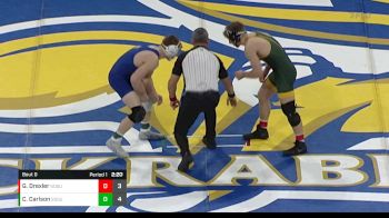 141 lbs Clay Carlson, South Dakota State vs Gavin Drexler, North Dakota State