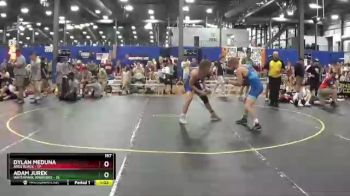 167 lbs Round 3 (6 Team) - Dylan Meduna, ARES Black vs Adam Jurek, Waterpark Warriors