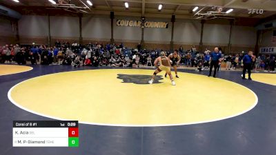 198 lbs Consi Of 8 #1 - Kainoa Acia, Del Oro vs Matthew Porras-Diamond, Temecula Valley