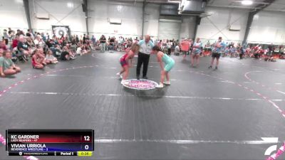 138 lbs Round 1 (3 Team) - Breanna Corley, Lady Reapers vs Aimery Alvarez, Reverence Wrestling