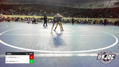 108 lbs Round Of 16 - Katelyn Patterson, CacheWrestlingClub vs Macy Dobson, Mojo Grappling Academy