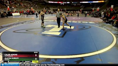 Quarterfinal - Dustin Hurley, Seward vs Caleb Adkins, Plattsmouth