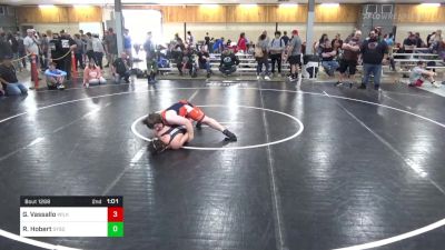 189 lbs Consi Of 4 - Gregory Vassallo, Wilkes-Barre Township vs Ryder Hobert, Sysquehanna