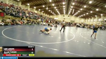 187 lbs Round 2 (4 Team) - Blaise Turner, Idaho 1 vs Leif Larwin, Crooks County