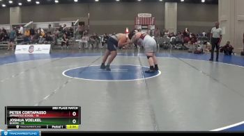 285 lbs Finals (8 Team) - Peter Cortapasso, Apprentice School vs Joshua Voelkel, Queens