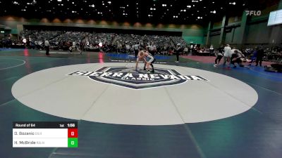 120 lbs Round Of 64 - Dominic Bozanic, Gilroy vs Hunter McBride, Ridgeline