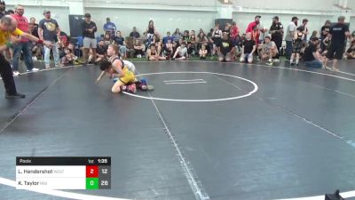 85 lbs Pools - Larkin Hendershot, West Virginia Wild vs Karter Taylor, Rising Kingz