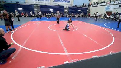 100 lbs Consi Of 4 - Joseph White, Gravette Wrestling Club vs Emelia Gaba, Mighty Bluebirds