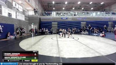 50 lbs Quarterfinal - Ryddik Johnson, Eastern Oregon Elite vs Nixon Werneth-Clark, Legacy Wrestling Academy