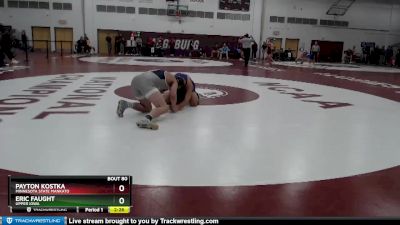 157 lbs Quarterfinal - Payton Kostka, Minnesota State Mankato vs Eric Faught, Upper Iowa