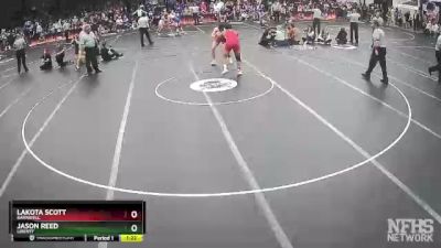 1A/2A 195 3rd Place Match - Jason Reed, Liberty vs Lakota Scott, Barnwell