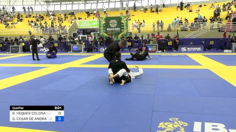 RAPHAEL HEQUER COLONA vs DANIEL CESAR DE ANDRADE 2024 Brasileiro Jiu-Jitsu IBJJF