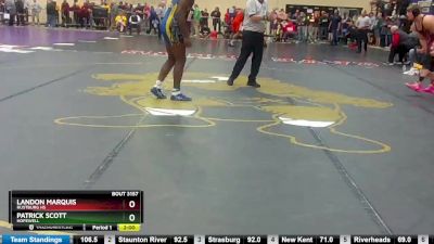 3 - 190 lbs Quarterfinal - Patrick Scott, Hopewell vs Landon Marquis, Rustburg HS