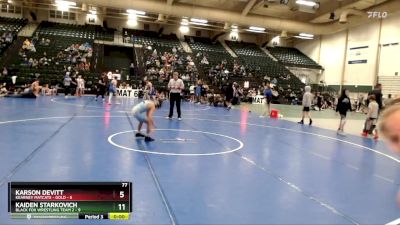 84 lbs Round 3 (8 Team) - Jaren Small, Kearney Matcats - Gold vs Leo Cohen, Black Fox Wrestling Team 2