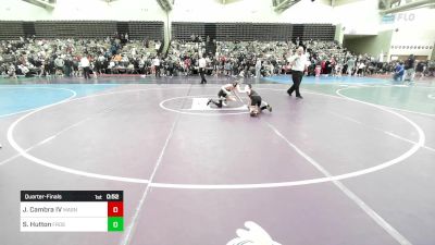 63-M lbs Quarterfinal - John Cambra IV, Mat Assassins vs Shawn Hutton, Frost Gang