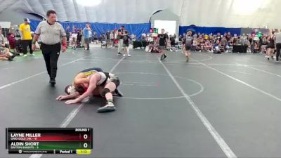 115 lbs Round 1 (8 Team) - Layne Miller, Ohio Gold 24k vs Aldin Short, Dayton Bandits