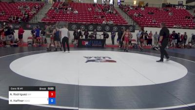 60 kg Cons 16 #1 - Antonio Rodriguez, Bay Area Dragons Wrestling Center vs Harrison Haffner, Seasons Freestyle Club