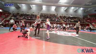 70 lbs Quarterfinal - JP Cooper, Bristow Youth Wrestling vs Jake Potts, Wagoner Takedown Club