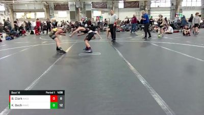 84 lbs Round 4 (8 Team) - Kaden Bach, Ranger WC vs Brody Clark, AACO Allstars