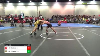 133 lbs Semis - Nick Suriano, Rutgers vs John Erneste, Missouri