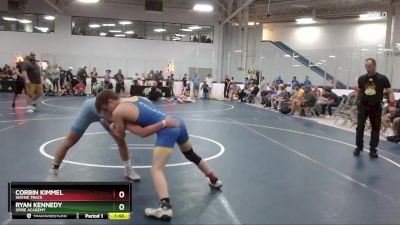 130 lbs Cons. Round 4 - Corbin Kimmel, Wayne Trace vs Ryan Kennedy, SPIRE Academy