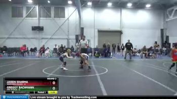 56 lbs Round 2 (8 Team) - Greggy Bachmann, Mat Attack vs Jaisen Sharma, Warhawks Black