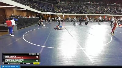 58 lbs Semifinal - Jase Mauck, Powerhouse Wrestling Club vs Kameron Cushman, Sebolt Wrestling Academy