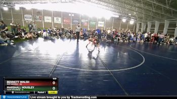 100 lbs Round 1 (4 Team) - Marshall Housley, Team Wyoming vs Bennett Walsh, Mat Demons