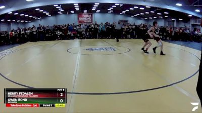 83 lbs Champ. Round 1 - Owen Bond, Red Lion vs Henry Fedalen, Scanlan Wrestling Academy