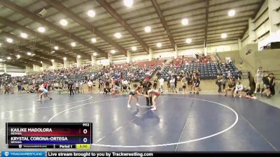 110 lbs Cons. Round 2 - Kailike Madolora, Nevada vs Krystal Corona-Ortega, Nevada