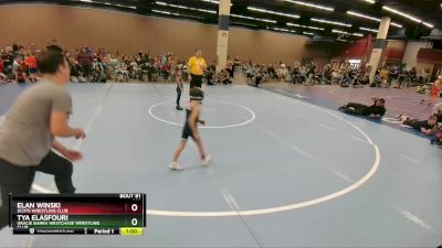 42-43 lbs Round 2 - Elan Winski, Scots Wrestling Club vs Tya Elasfouri, Gracie Barra Westchase Wrestling Club