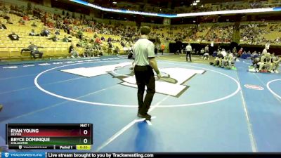 144 Class 2 lbs Cons. Round 1 - Ryan Young, Dexter vs Bryce Dominique, Chillicothe