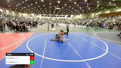 138 lbs Rr Rnd 5 - Colby Ducatt, Team Aggression vs Berett Callison, Nevada Elite