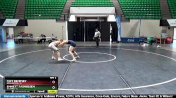 147 lbs Finals (2 Team) - Taft Dempsey, New Hope HS vs Emmett Rasmussen, St James