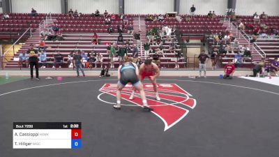 125 kg Semifinal - Anthony Cassioppi, Hawkeye WC vs Trent Hillger, Wisconsin RTC