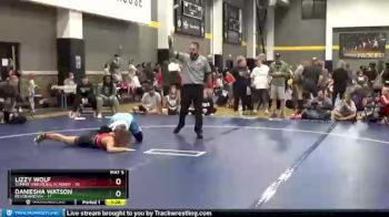 135 lbs Round 4 (12 Team) - Lizzy Wolf, Summit Wrestling Academy vs Daniesha Watson, FEWTeamIowa