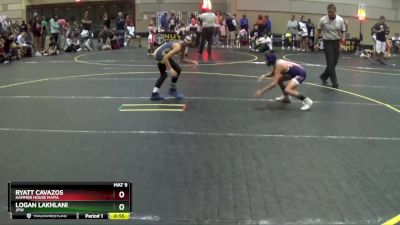 65 lbs Quarterfinal - Logan Lakhlani, Jpw vs Ryatt Cavazos, Hammer House Mafia