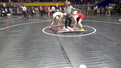 125 lbs Round Of 32 - Mason Dupert, West Perry vs Luke Pensiero, Bishop McCort