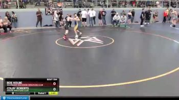117 lbs Round 1 - Boe Kolbe, Dillingham Wolverine Wrestling Club vs Colby Roberts, KODIAK WRESTLING CLUB