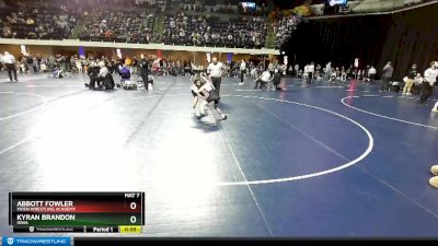 84 lbs Cons. Round 2 - Kyran Brandon, Iowa vs Abbott Fowler, Moen Wrestling Academy