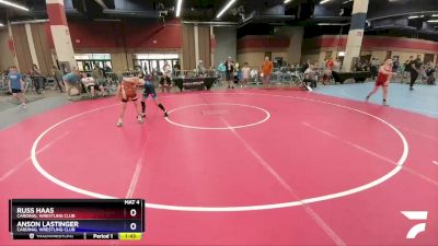 97 lbs Round 4 - Russ Haas, Cardinal Wrestling Club vs Anson Lastinger, Cardinal Wrestling Club