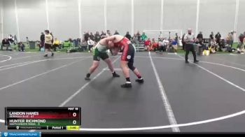 220 lbs Round 2 (4 Team) - LANDON HANES, Nebraska Blue vs Hunter Richmond, South Dakota Mania
