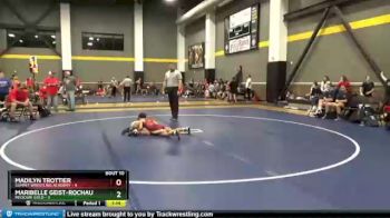 65 lbs Round 2 (12 Team) - Maribelle Geist-rochau, Missouri Gold vs Madilyn Trottier, Summit Wrestling Academy