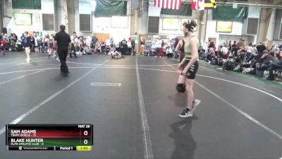 84 lbs Round 1 (4 Team) - Sam Adams, Terps Xpress vs Blake Hunter, Elite Athletic Club