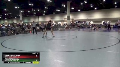 170 lbs Round 3 (10 Team) - James Hastings, Terre Haute North vs Cameron Gray, Wellington - Dev