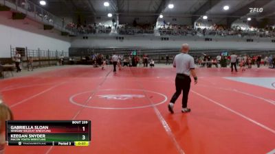 45A Cons. Semi - Waylon Fisher, Missouri vs Blaine Anderson, Sedalia Youth Wrestling Club