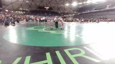 56 lbs Champ. Round 1 - Mason Hutchison, Twin City Wrestling Club vs Kaiden Smith, Hoquiam Jr. Grizzly Wrestling Club